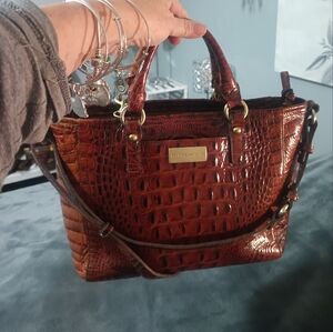 Brahmin mini Arno Melbourne pecan bag